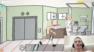 FuckerMen Hospital – Big Melons Nurse Sucks My Biggest Penis Adult Game Playthrough