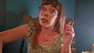 Redhead MILFs naughty smokin' fetish habits