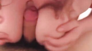 Huge Chest Smothers His Shaft