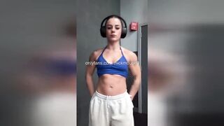 Casting and creampie for a little 18-year-old teen