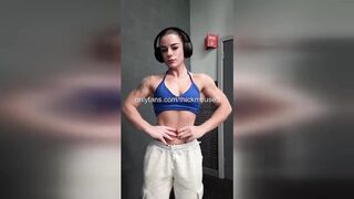 Casting and creampie for a little 18-year-old teen