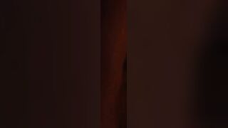 Long Red Suit Undress Tease