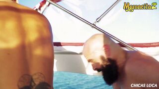 Mamacitaz - Busty Tattooed MILF Gina Snake Screws Lucky Dude on Boat During Vacation