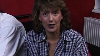 Slutty Brunette MILF Enjoys Intense Fingering and Hardcore Pounding