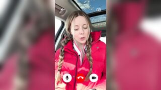 Facetime JOI from my car!! Public orgasm instruction!