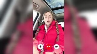 Facetime JOI from my car!! Public orgasm instruction!