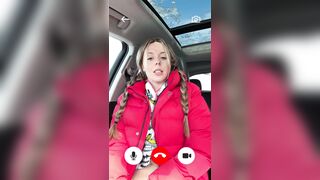 Facetime JOI from my car!! Public orgasm instruction!