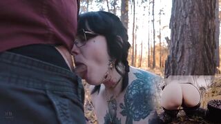 Wood Pixie Gets Her Face Painted, Dual Camera, Arsehole on Display