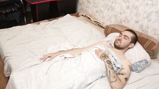 Busty Stepmom Woke up with Oral-sex-sex Then Fucked