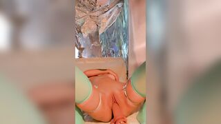 CYAN CUM SURPRiSE SQUiRT CRAMMiNG MY wet tight TWAT AMATEUR POV TAKES HAWT FLESH PUMPiNG