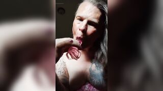 Pink & Lace Sex tool Play