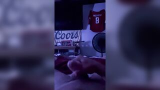 AMATEUR SOLO SEX SESSION WITH DEEP THRUSTS
