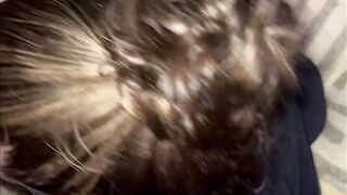 Caught her masturbating downstairs and drilled her hard.