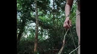 2026 08 19 Slave F self-session in the forest with brambles