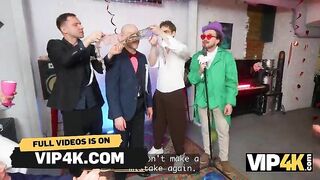 VIP4K. A Wedding Orgy with one Bride