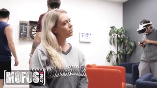 MOFOS - Krissy Knight Gets Wicked In A Dorm Room And Tries Hard To Keep The Noise Down