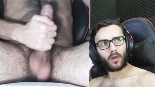 Sexy Latino gay man. Homemade amateur, curly.