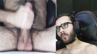 Sexy Latino gay man. Homemade amateur, curly.