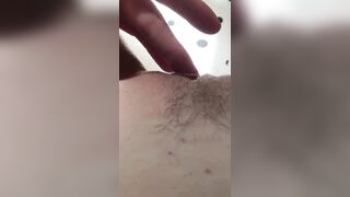Woman gets all juicy after cumming close up #snatch juice
