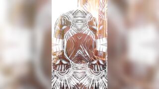 Oregonleatherboy Hypnosmoke Spiral Glove "Yes Master" Mind Melt Meditation