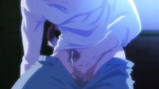 Uncensored Yaoi Anime - Bear Daddy Breeds His Puppy Hunk Hard