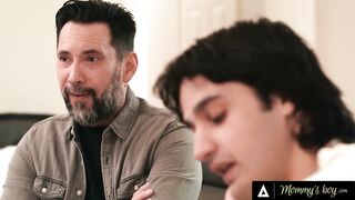 MAMMA'S MALE - MILF Dana Vespoli Takes Husband And Stepson In Wild Double Penetration 3-some