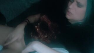 Immodest-Talking Slut Loves Rubbing Twat