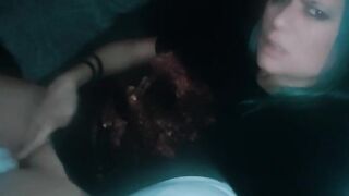 Immodest-Talking Slut Loves Rubbing Twat