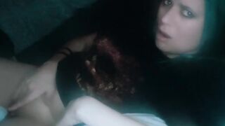 Immodest-Talking Slut Loves Rubbing Twat