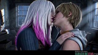 Videogame lesbian video AI Dead by daylight