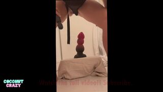 Fresh video out. A red monster up my ass—interested?