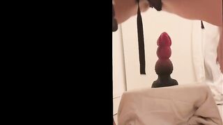 Fresh video out. A red monster up my ass—interested?