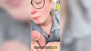 Unexpected Cum in Mouth Fellatio