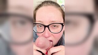 Unexpected Cum in Mouth Fellatio