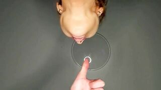 CFNM milf edging handjob giant loads compilation .