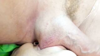 CFNM milf edging handjob giant loads compilation .