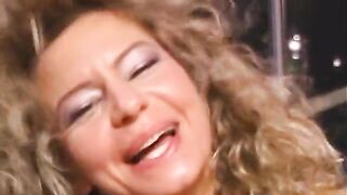 Busty milf wearing high heels gets slammed hard