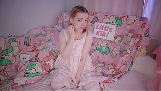 TEEN girl riding BIG step DADYY s PENIS