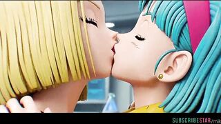 Comics yuri lesbian DBZ anime