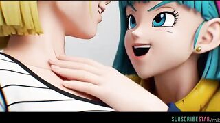 Comics yuri lesbian DBZ anime