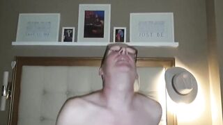Anal training with double sex tool before getting fisted