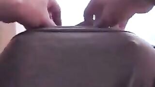 Cute Asian girl with big bazookas drilled