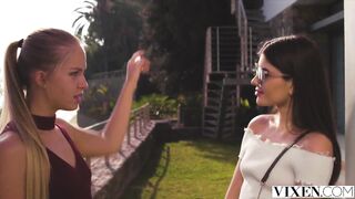 VIXEN – Shy brunette Stefany loses all control with Alberto