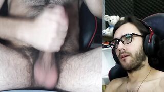 Big load from a homosexual Argentine stud. Homemade amateur, hairy.