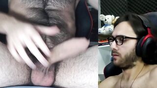 Big load from a homosexual Argentine stud. Homemade amateur, hairy.