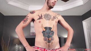 Ari Jerks His Weenie And Fingers Ass