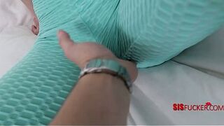 Stepsister Turns Booty Slapping Into Needy Begging