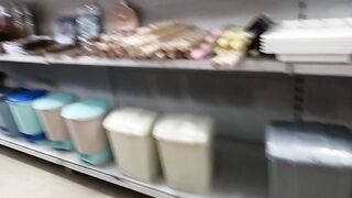In a hardware store without a bottom