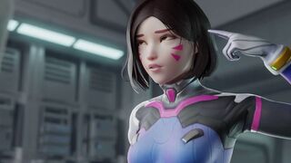 D.va - Pop Star Contract BBC 3D Overwatch Porn