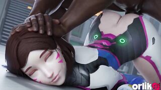 D.va - Pop Star Contract BBC 3D Overwatch Porn